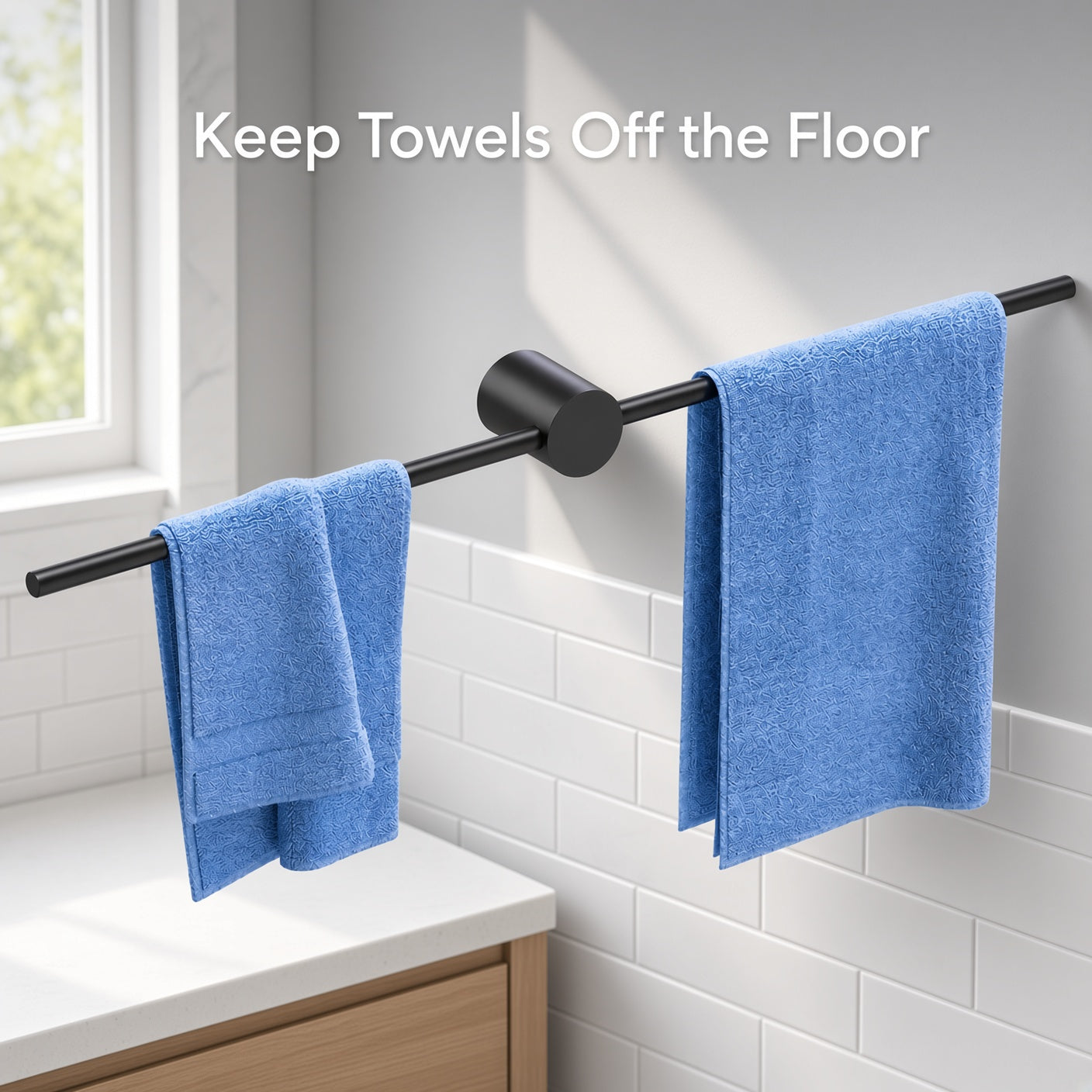 Keep Towels Organized and Easy to Reach