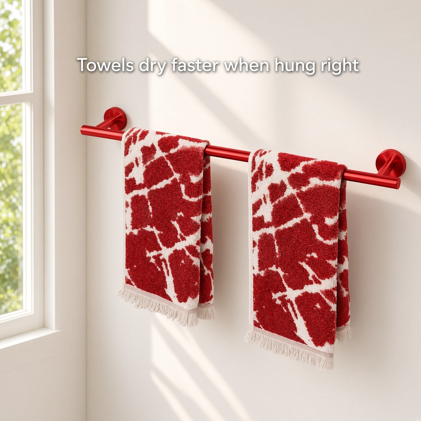 Keep Your Towels Neat and Handy
