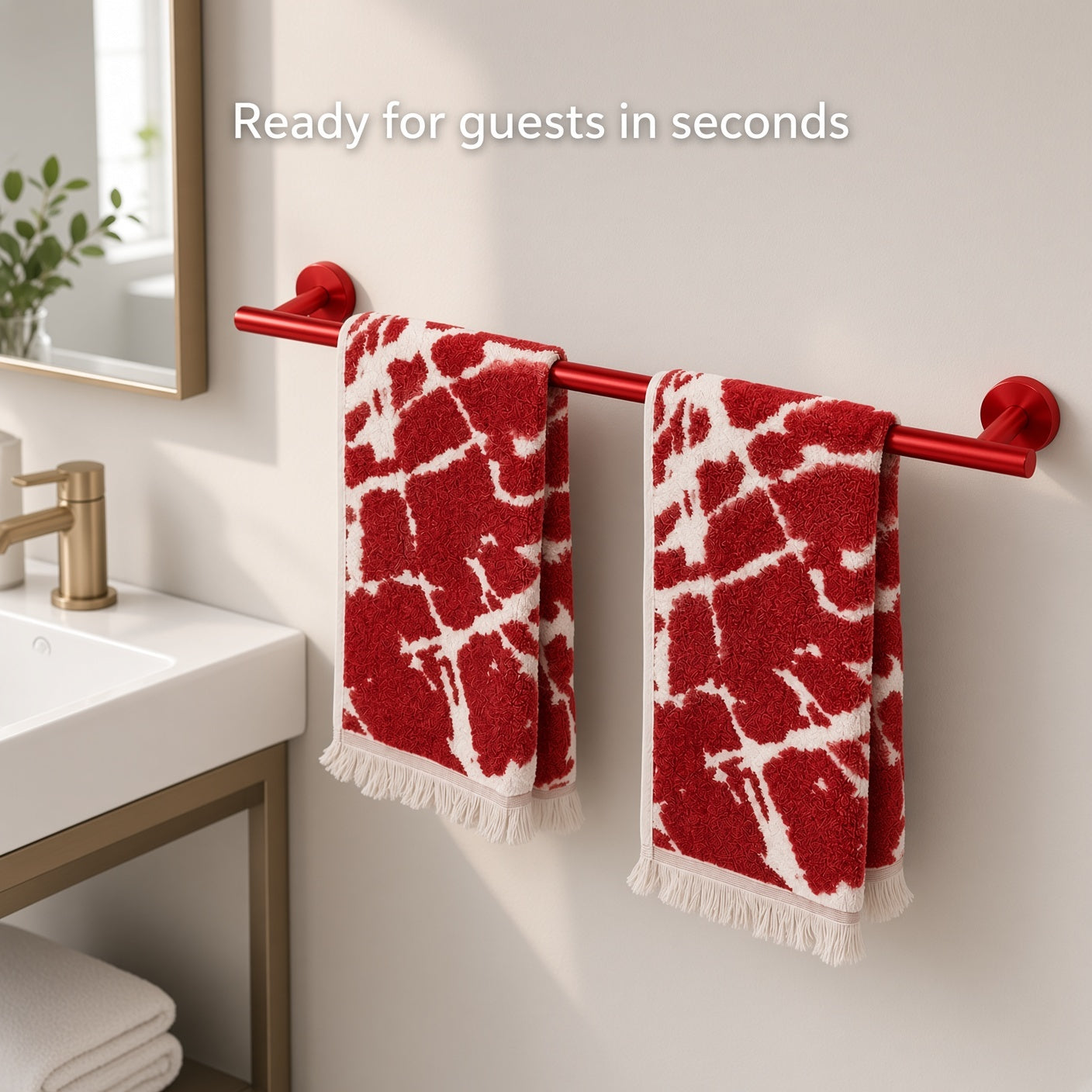 Keep Your Towels Neat and Handy