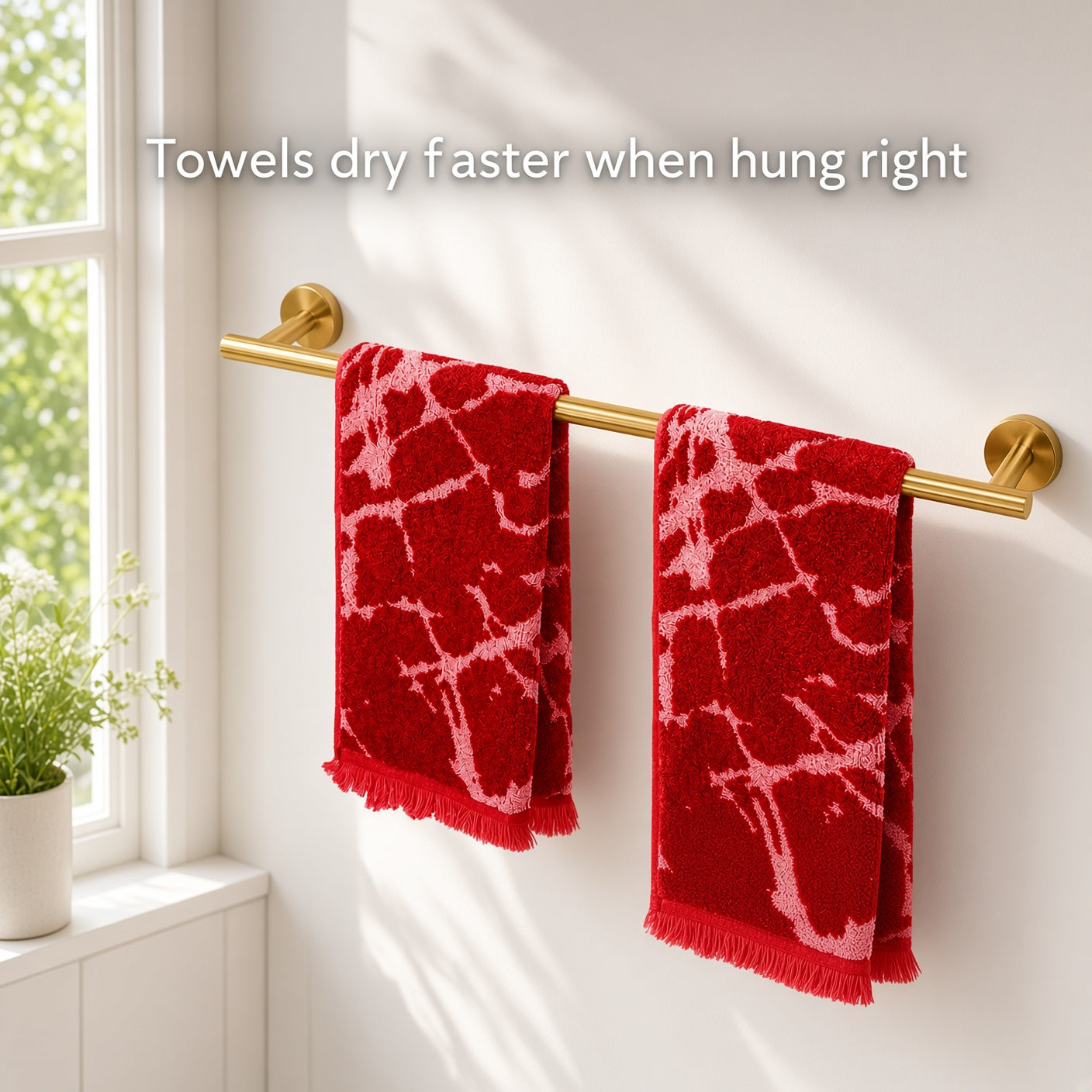 Upgrade Your Bathroom with Easy Towel Storage