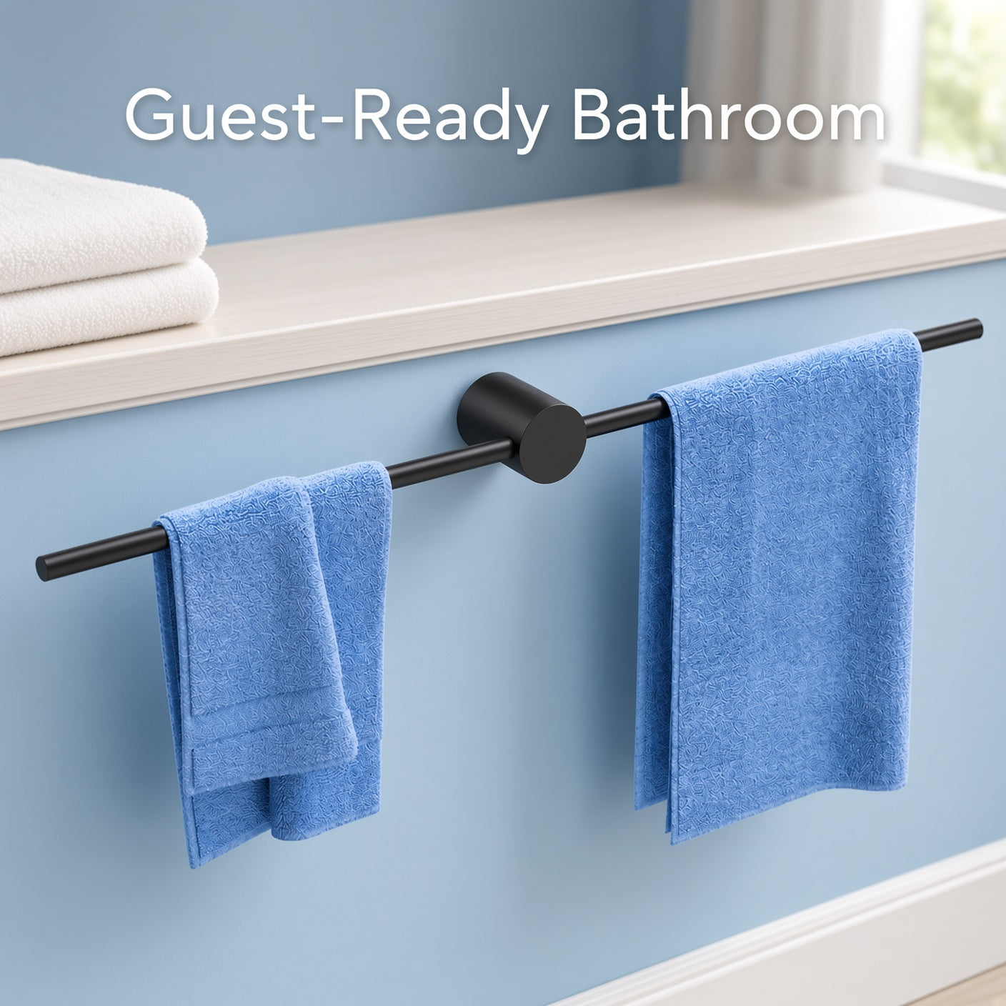 Keep Towels Organized and Easy to Reach
